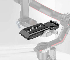 Installed on DJI RS3 Pro Gimbal, Arca Quick Release Camera Plate for RS2 RS3 Stabilizer