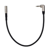 Canon R5C camera timecode cable right angle 3.5 TRS to mini XLR