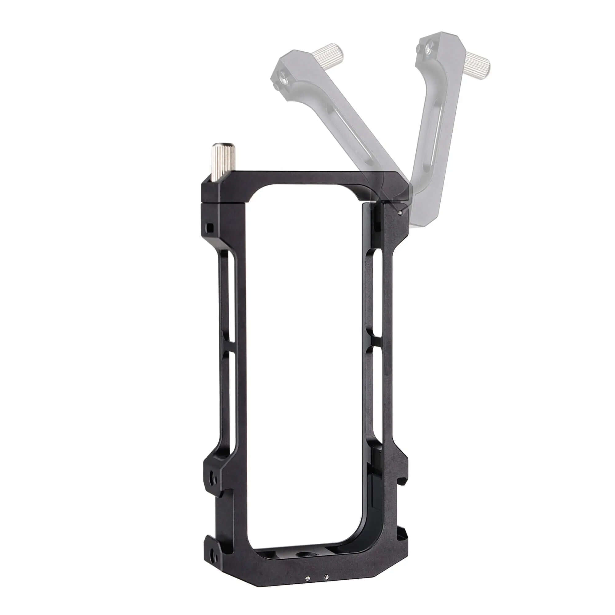 Rotatable foldable design POWRIG Insta360 X3 metal cage, adjustable tilt camera rig frame