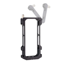 Rotatable foldable design POWRIG Insta360 X3 metal cage, adjustable tilt camera rig frame