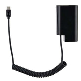 POWRIG USB-C to DMW-BLF19 dummy battery cable for Panasonic and Fujifilm
