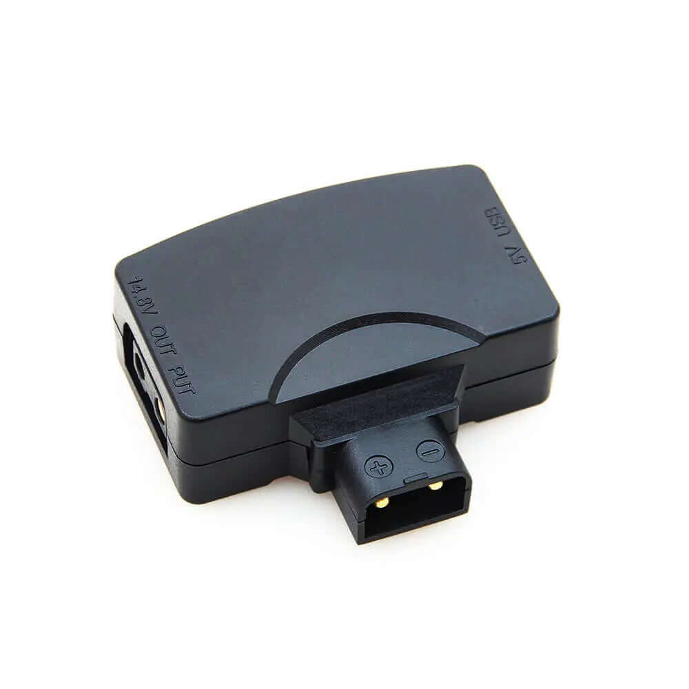 Dtap to D-Tap to USB & Female P-Tap Power Adapter 14.8V Outputpower adapter connector