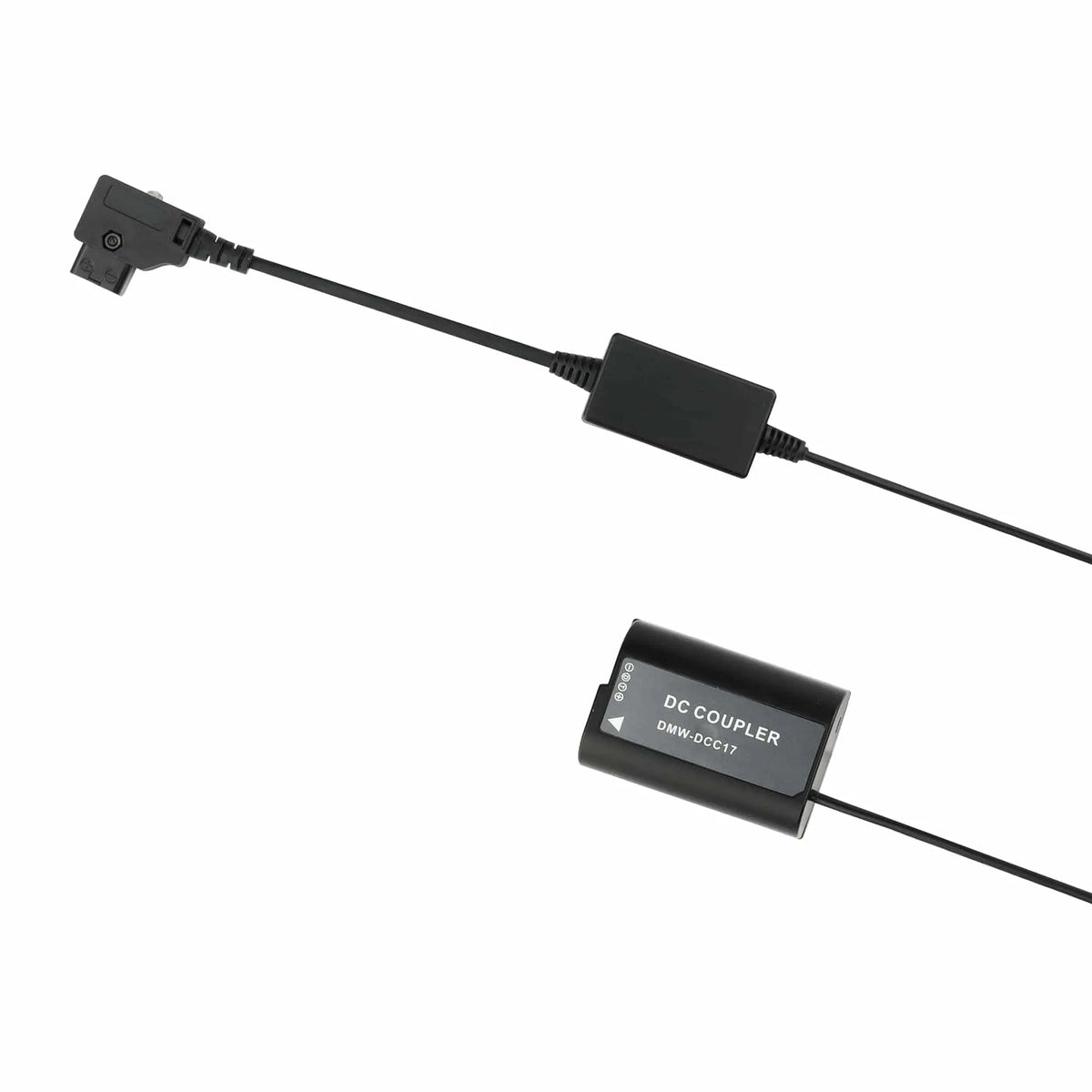 Stabilized D-Tap to DMW-BLK22 DC Coupler Power Cord for Long-Time Video Shooting Live Streaming