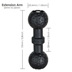 "1-inch double ball extension arm for RAM MOUNTS"