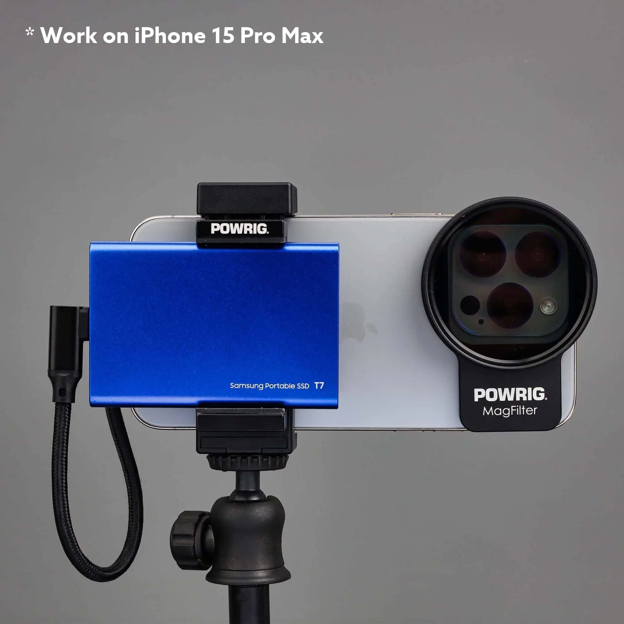 58mm filter mount for iPhone 15 Pro Max