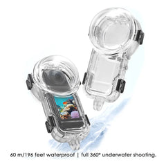 Insta360 X5 camera with waterproof case