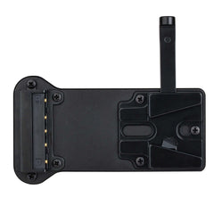V-Lock to NP-F Battery Adapter Plate, Black V-Mount Converter for Sony NP-F Batteries, Compatible with DSLR, Camera Monitor, Studio LED Light