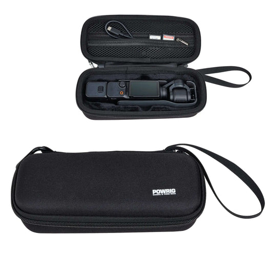 POWRIG EVA protective case for DJI Osmo Pocket 3, hard shell travel case with zipper