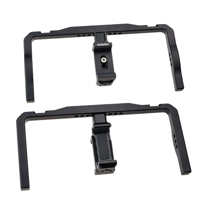 POWRIG Phone Video Cage Accessories - SSD Mount and Phone Holder, Modular Smartphone Filmmaking Rig Components