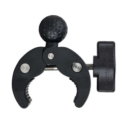 POWRIG 1-inch ball clamp with rubber-lined jaw and 16-38mm mounting capacity