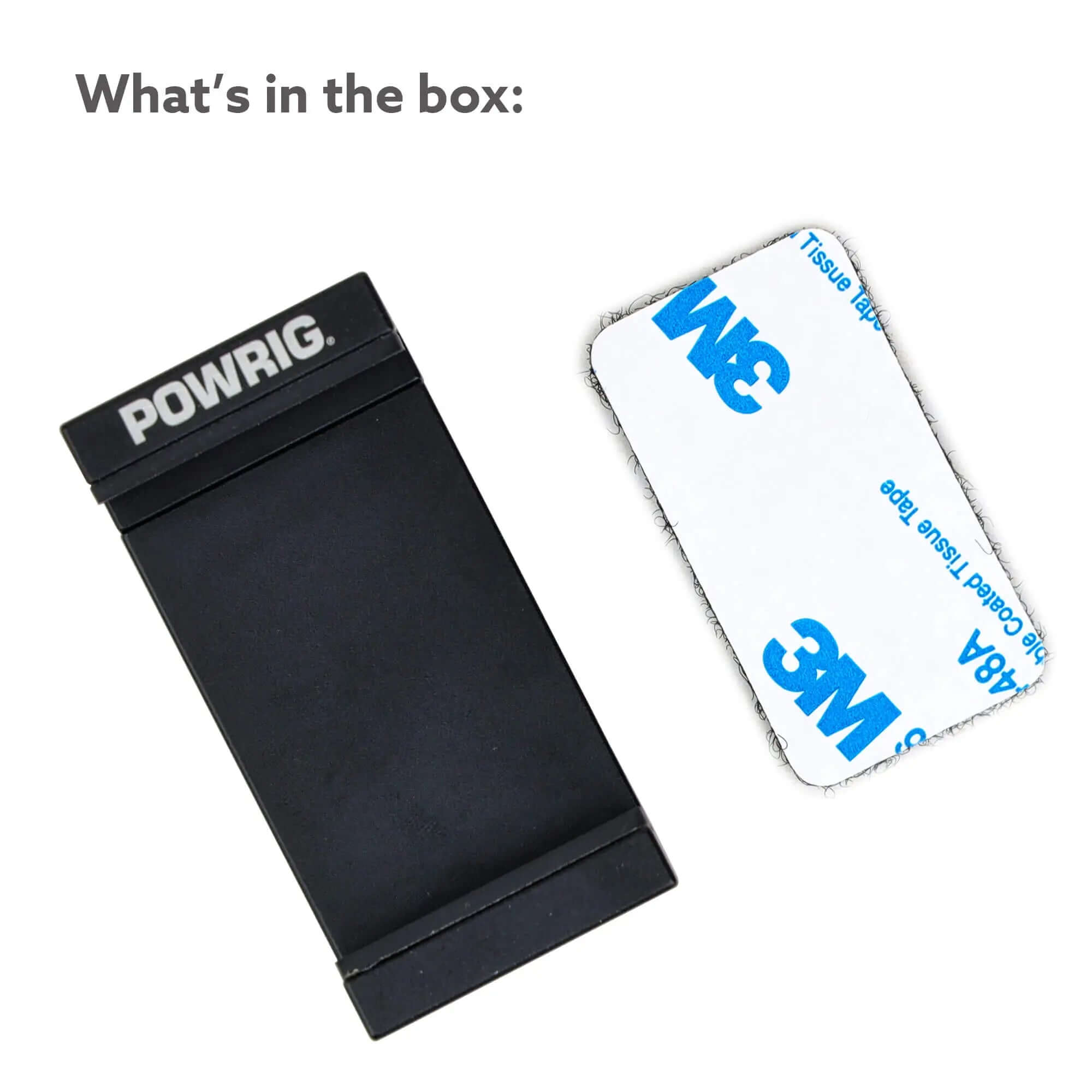 POWRIG Aluminum SSD Mount Clamp kit includes clamp and 3M Velcro tape - Secure portable SSD holder for laptops