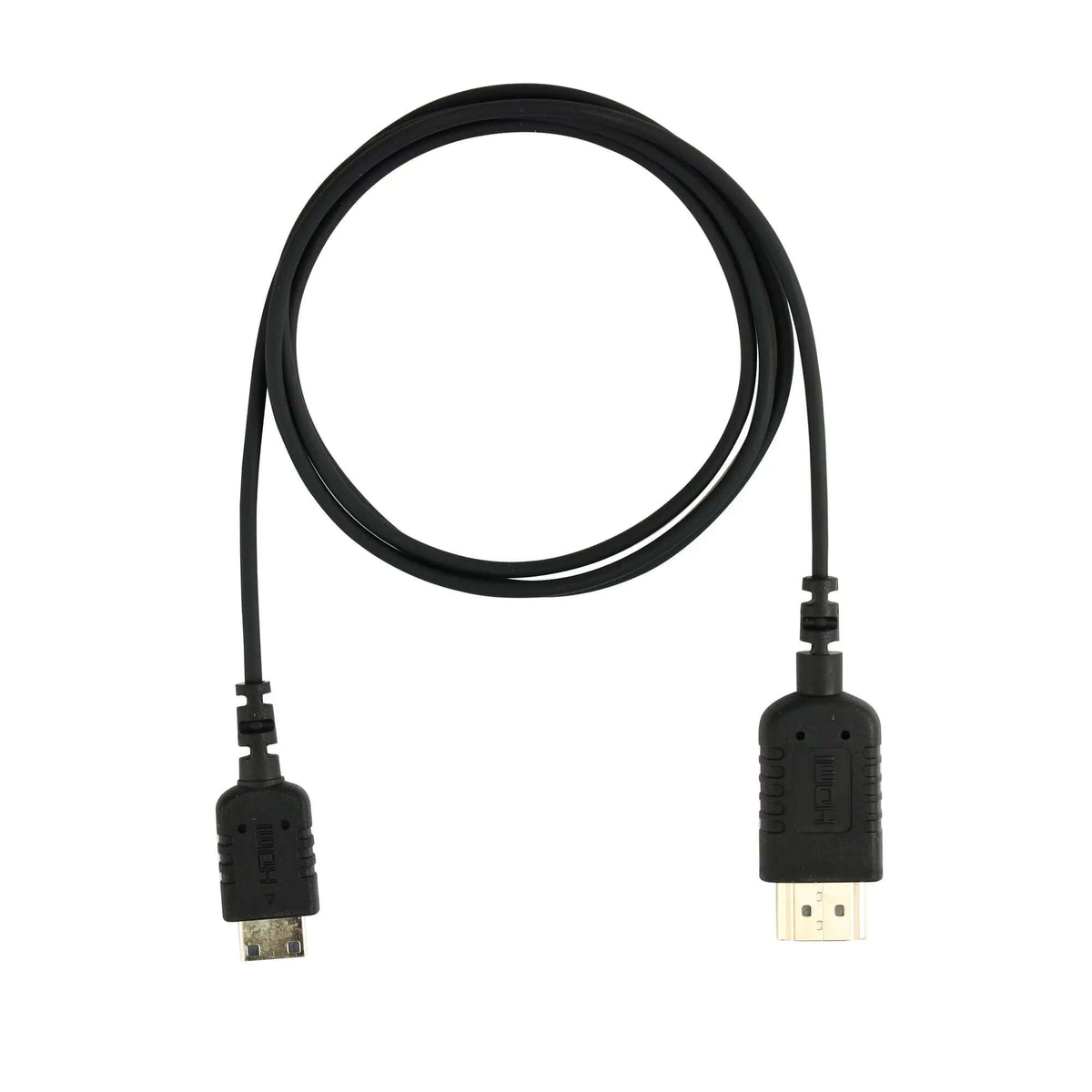 Ultra-Thin HDMI to Mini HDMI Cable, 4K@60Hz High-Speed, Gold-Plated Connectors for Cameras/Action Cams/DSLR