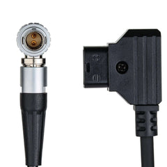 POWRIG D-Tap male plug to LEMO 2-pin connector for cinema camera power