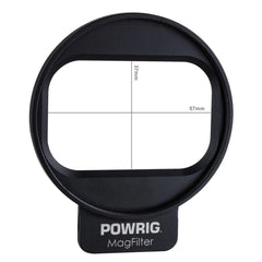 POWRIG Magnetic 67mm Camera Lens Filter Mount for Samsung S23, S23 Ultra, S22 - Photo & Video Gears