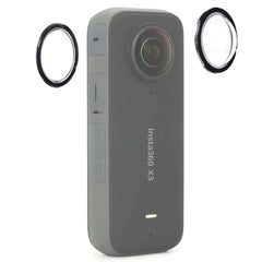 Insta360 X3 Lens Tempered Glass Protector with Insta360 X3 Camera, 2 Pack Protective Lens Guard