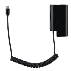 POWRIG USB-C to DMW-BLF19 dummy battery cable for Panasonic and Fujifilm