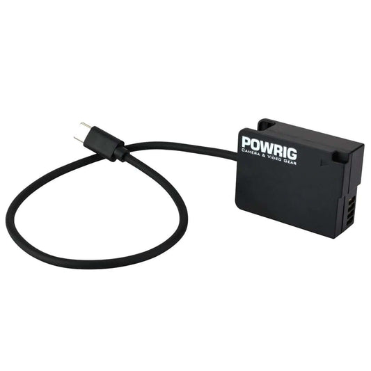 POWRIG BP-BLC12 fake battery USB-C power cable Sigma FP side view