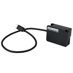POWRIG BP-BLC12 fake battery USB-C power cable Sigma FP side view