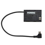 POWRIG DJI RONINS RS2 to LP-E6 for BMPCC4K Camera Power Cable