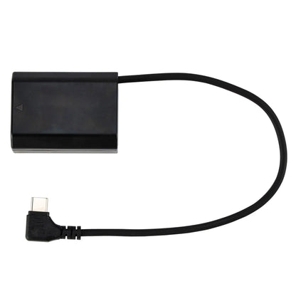 NP-FZ100 dummy battery pack USB Type-C power supply cord for Sony mirrorless camera
