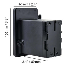 V mount to Sony BP-U battery adapter