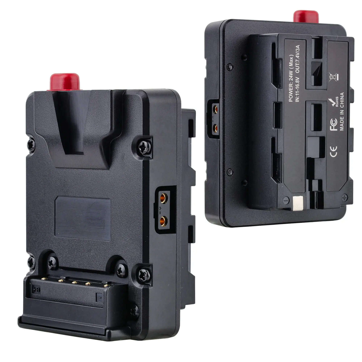 V mount to NPF battery adapter