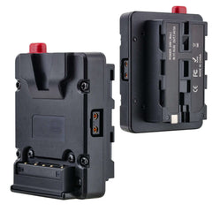 V mount to NPF battery adapter