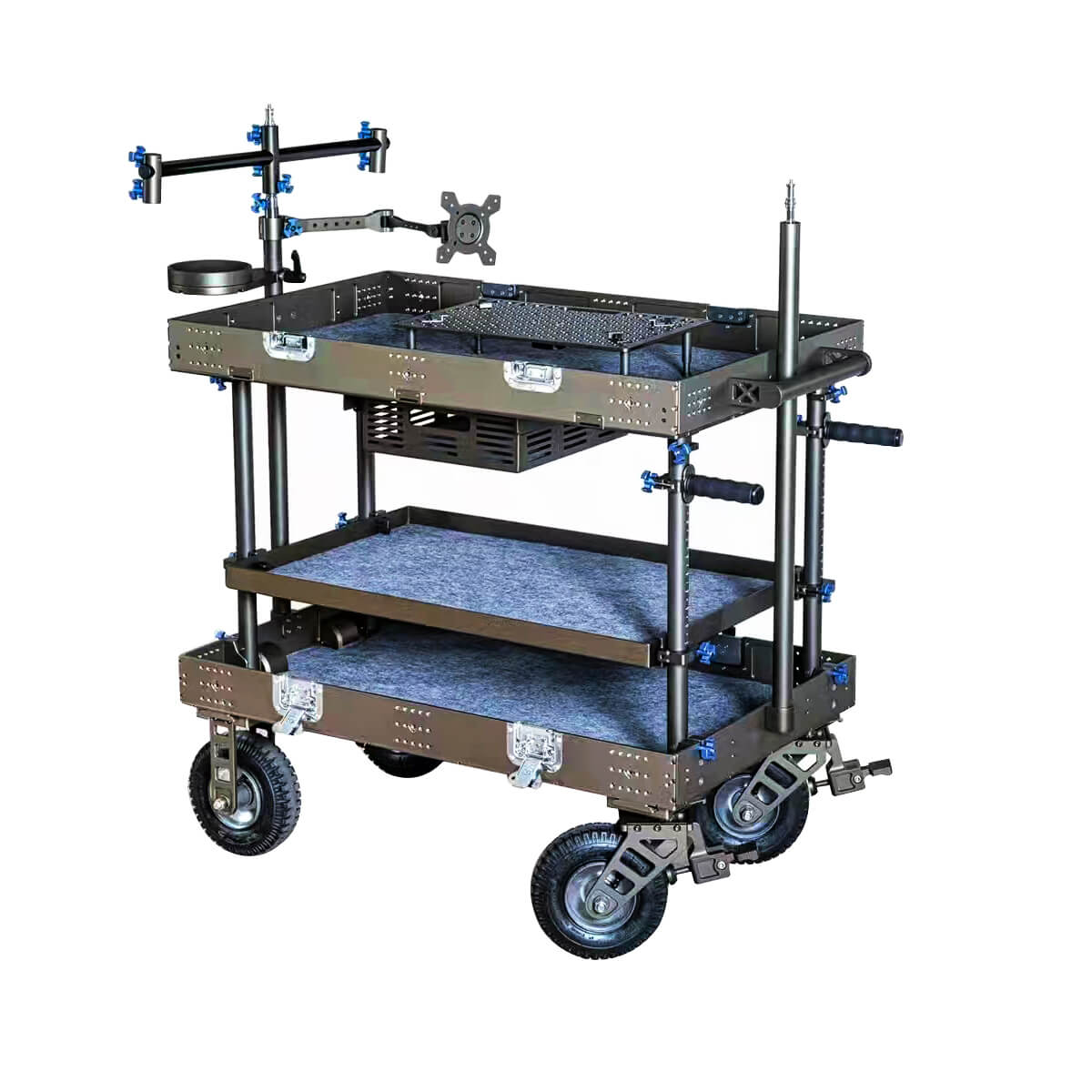 Professional Collapsible Studio Cart - Photo & Video Gears