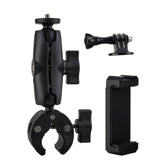 Pole Clamp Mount Connect Camera, Phone with Boat, Kayak, Golf Cart