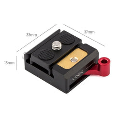 POWRIG camera accessories On-camera Monitor Quick Release Plate Adaptor