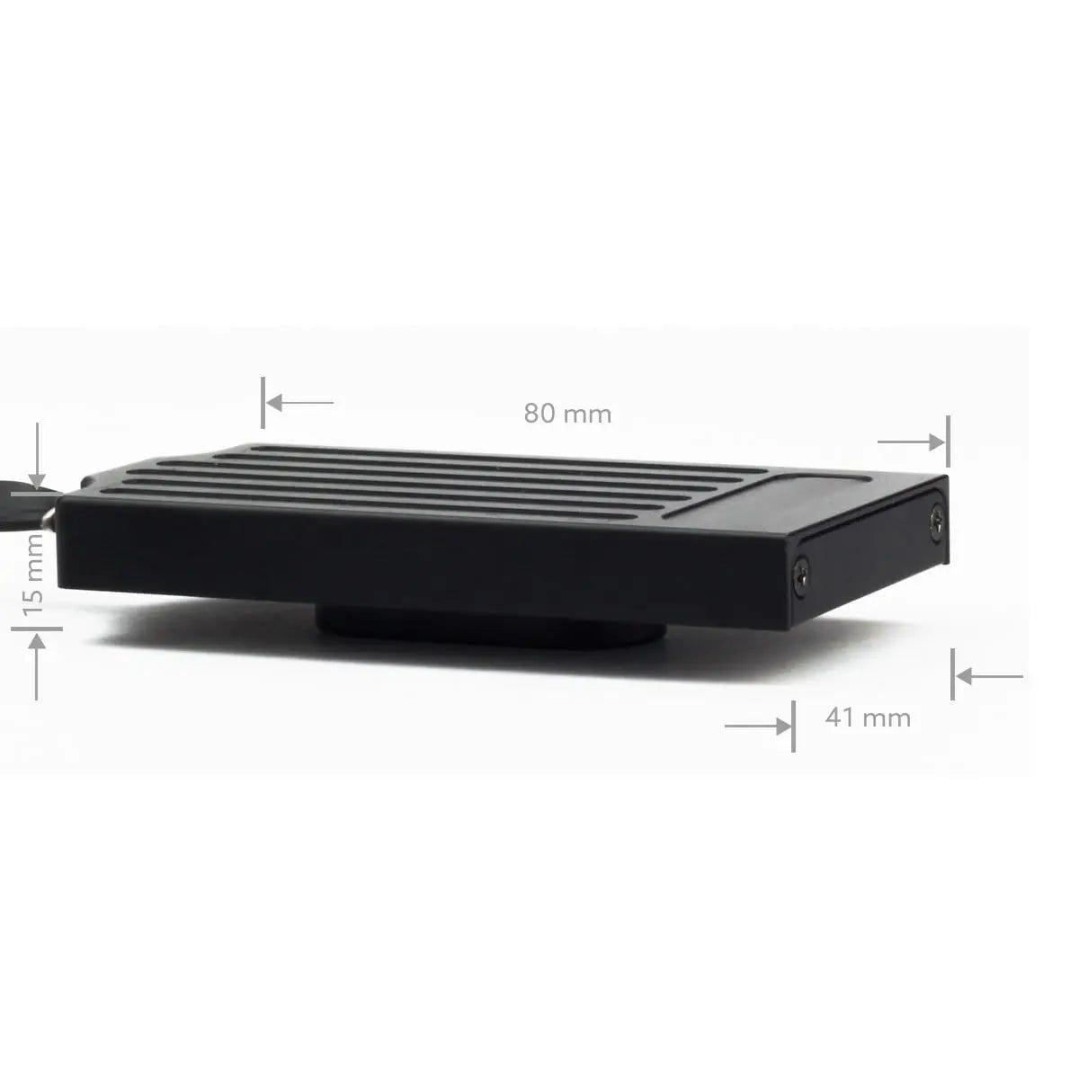 Aluminum CFast SSD Adapter Dimension Size Specification Product Shot