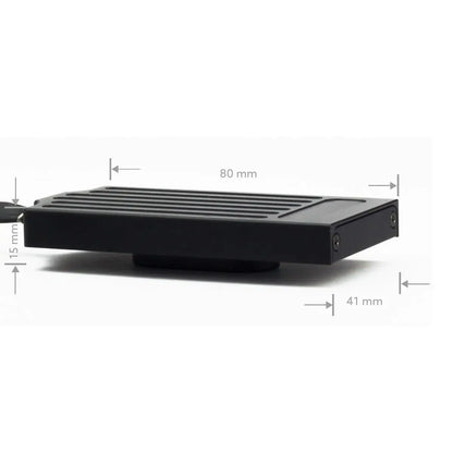 Aluminum CFast SSD Adapter Dimension Size Specification Product Shot