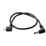 POWRIG power cable & cords Mirco USB to 90 degree 2.1mm DC Power cable for Nucleus Nano motor