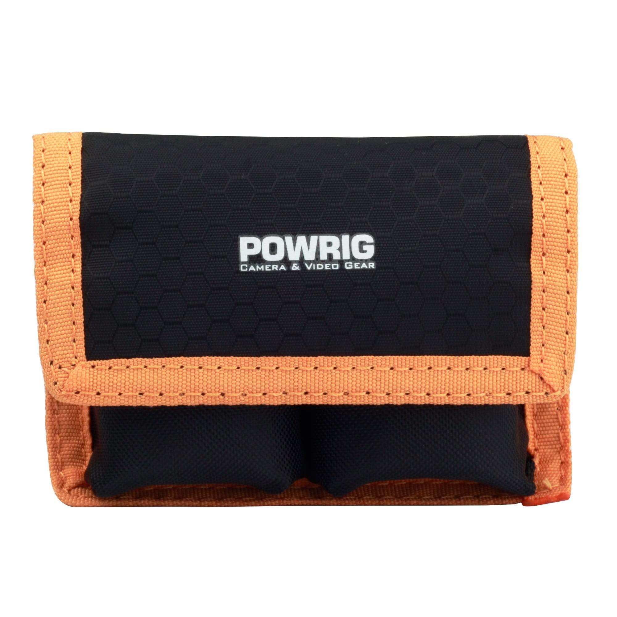 POWRIG power cable & cords POWRIG DSLR Camera Battery Pack/Case/Bag/Holder with 2 Pouches