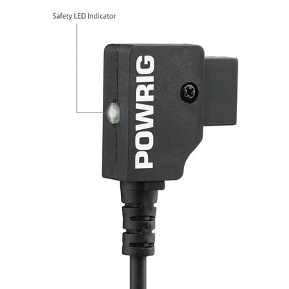 D-Tap Power Cable with LED Indicator for Canon C70 Camcorder