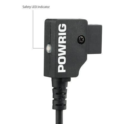 D-Tap Connector with Safety LED Power Indicator for RED Komodo Camera Power Cable