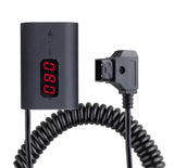 POWRIG power cable LED Display D-Tap to LP-E6 Power Cable Adapter for SmallHD Monitors