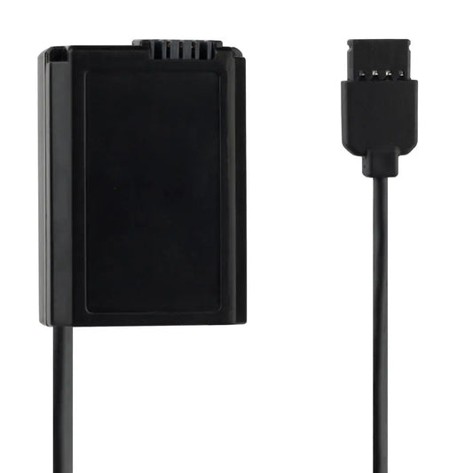 POWRIG power cable NP-FW50 Dummy Battery for DJI Ronin-s and Sony a7 a7s a7r  Camera